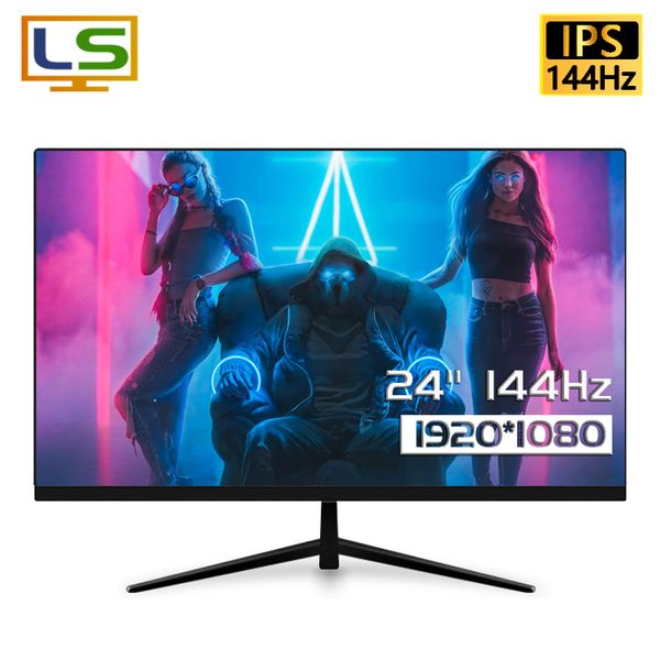24-27 inch Computer 165Hz Monitor 1080P 1ms Response Time GTG IPS Panel PC 99%sRGB Desktop 144hz Gaming Computer Monitor HDMI-DP