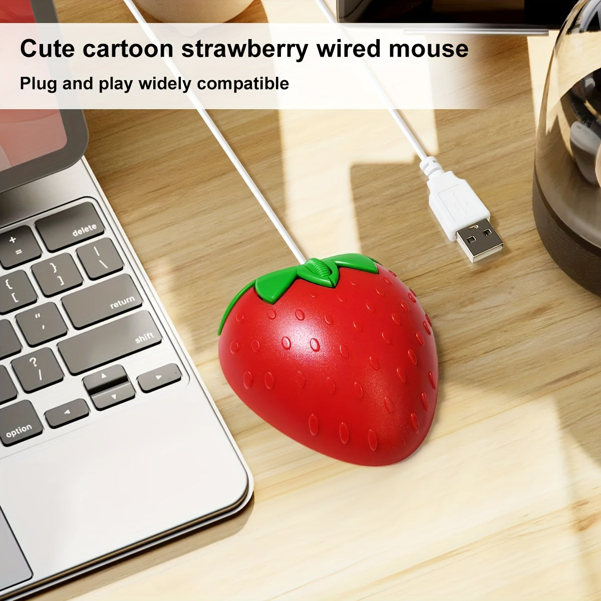 TEMU Ergofriendly, Wired Mouse - Usb Interface, For Desktop & Laptop