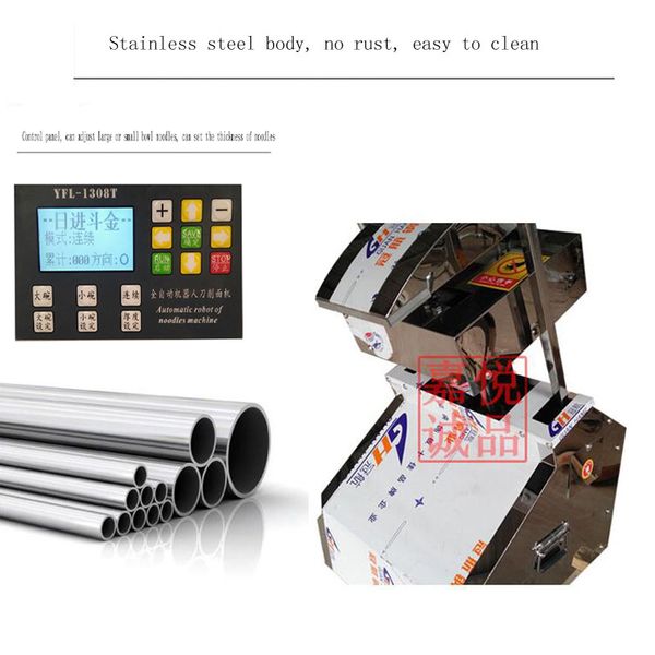 Stainless Steel Pasta Maker Noodle Spaghetti Press Machine Cutter Dough Sheeter Ravioli Dumplings Shell Mold