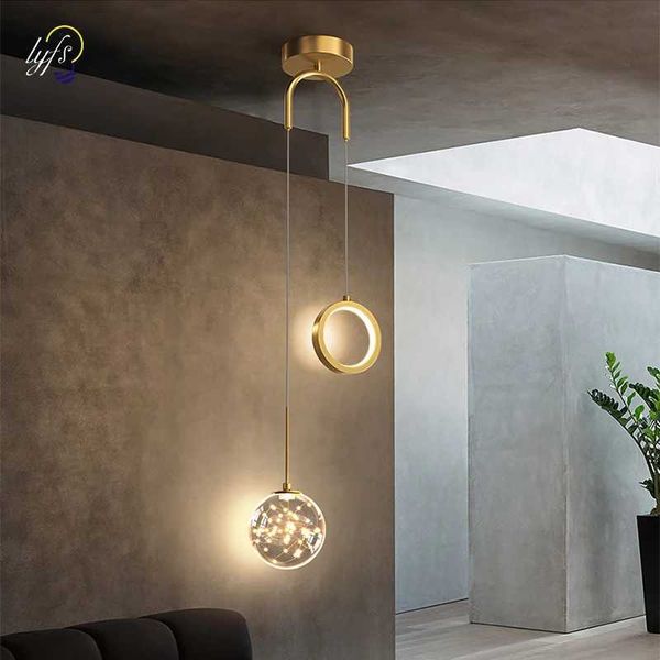 Lustre LED Pendant Light Indoor Lighting Fixture Living Bedroom Bedside Home Decoration Dining Table Hanging Lamps Pendant Lamp Z250120