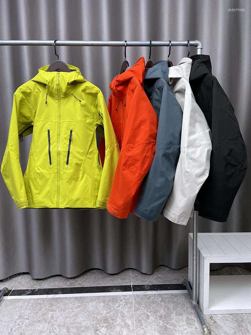 Men&#039;s Jackets High-End Ski Jaet Waterproof Hard Ell SV Glued Ss Windproof Rainproof Spring Autumn Winter Outerwear Coat
