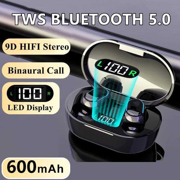 Cell Phone Earphones E7S tws Earphone Bluetooth 5.1 Wireless bluetooth headset Noise Cancelling Headsets With Microphone Headphones For ipho