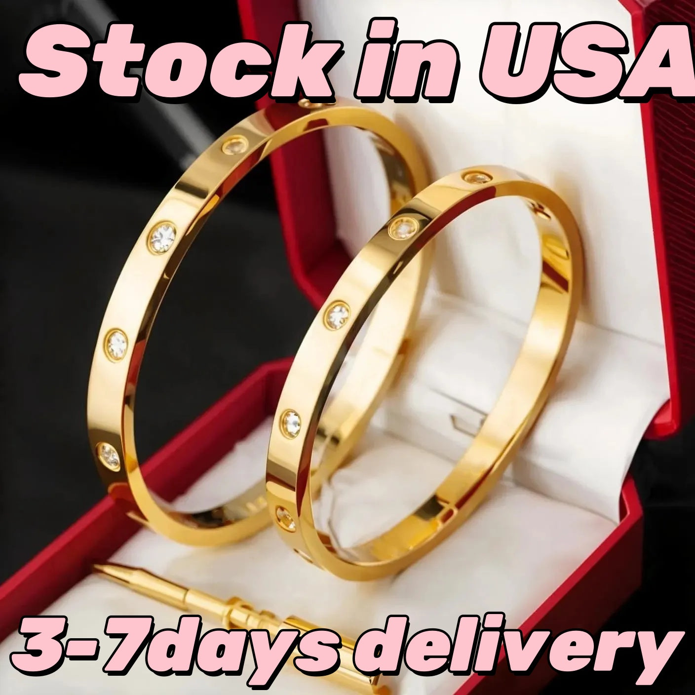 Designer Bracelet Luxury Bracelets Jewelry Charm Bangle Silver Gold Rose Stainless Steel Jewellery Colorfast Cuff Braclet Party Couple Friendship