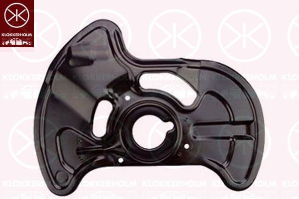 Splash Panel, brake disc KLOKKERHOLM 3518378