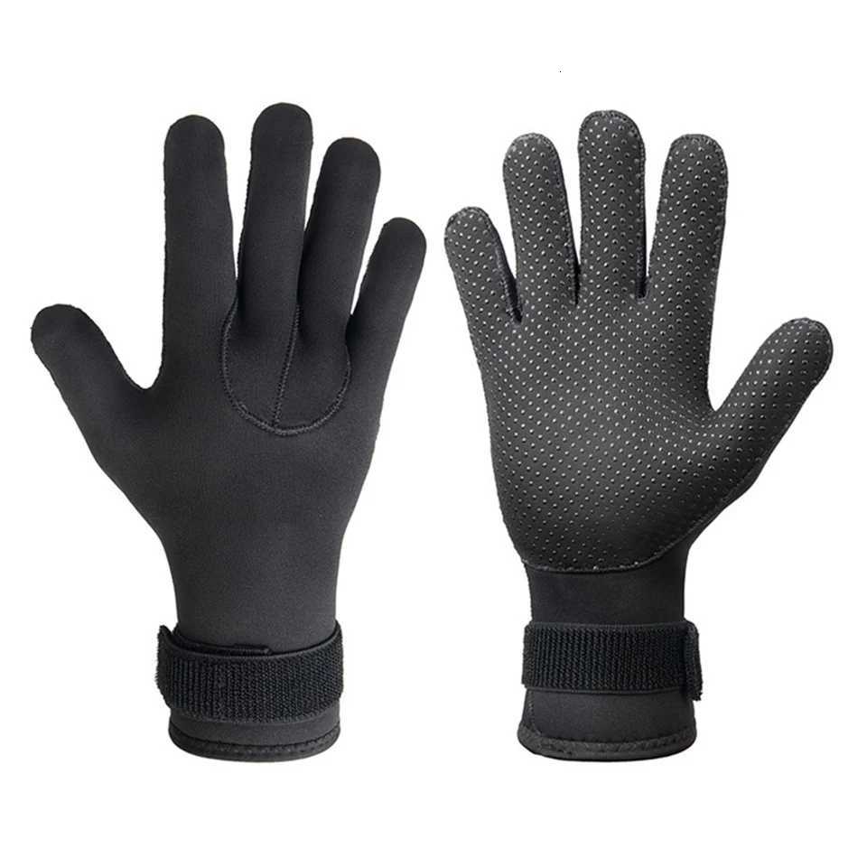 Neoprene 5mm Gloves for Men Designed for Wading Diving Surfing Skiing Rafting and Water with Strong Stitching Z250925