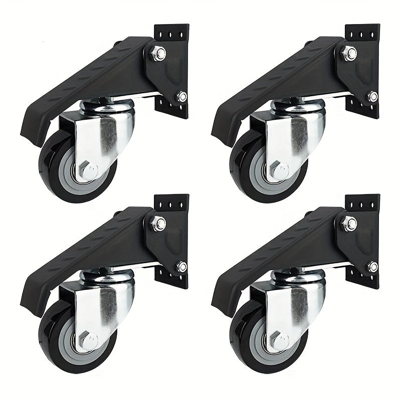 TEMU Workbench Casters Retractable Casters Kit 600lbs, Retractable Casters Heavy Duty Bench Caster Wheels Workbenches Tables And Equipments, Stepdown