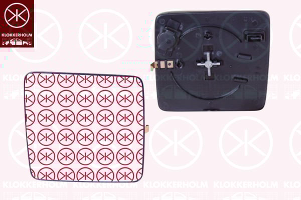 Mirror Glass, exterior mirror KLOKKERHOLM 35261068