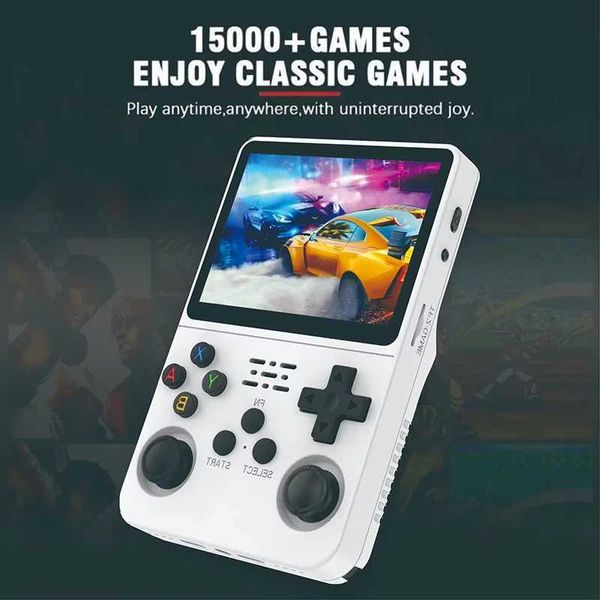 Hot Sale R36S Game Console 3.5-inch IPS Screen 64G Gaming Handheld Pocket Game Console 3D Joystick Portable Video Game Console Open Source T