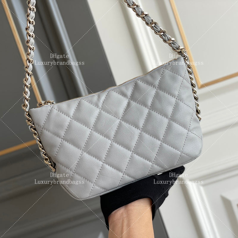 Shoulder Bag Designer Women Hobo Bag 20.5CM 10A Mirror Quality Designer Handbag Calfskin Underarm Bag With Box 24C44