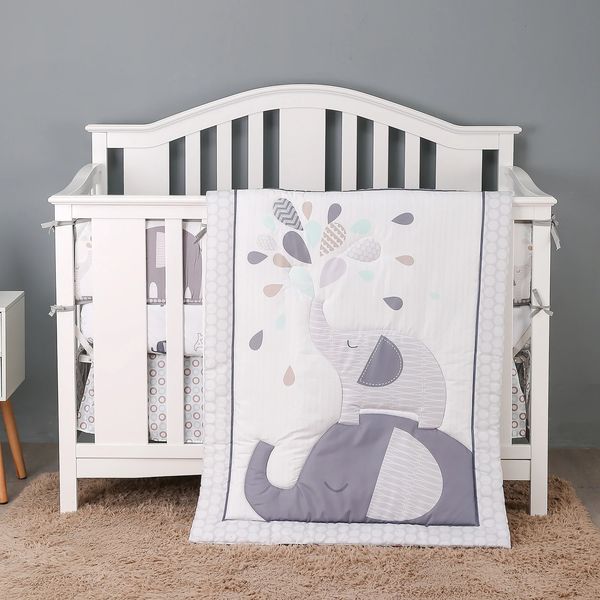 Baby crib set baby crib set 3-piece set for young children including comfortable and laminated baby crib 250102