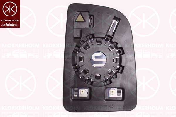 Mirror Glass, exterior mirror KLOKKERHOLM 35481062