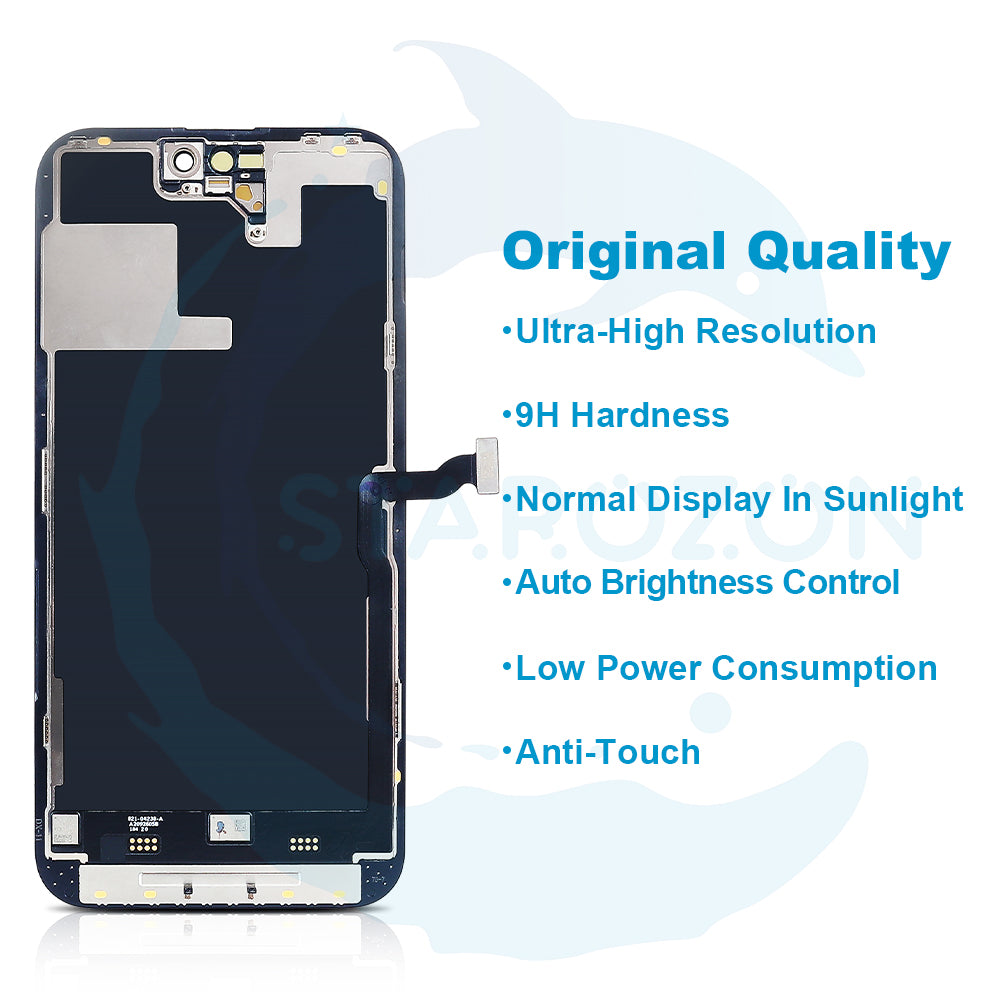 FOG l 1:1 glass NO Strips Universal FOG Protective Film for Smartphones Easy Installation & High Clarity Display