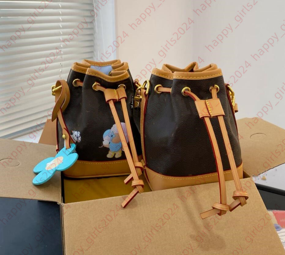 Designer nano noe Bucket Bag Luxury Mini Bag Shoulder Chain Bag Neonoe Handbag Crossbody Drawstring Bag Shopping Handbag Fashion Satchels Sacoche To