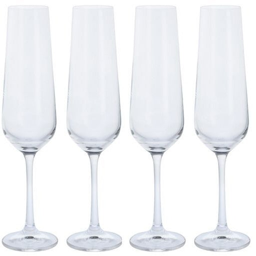 Dartington Cheers Flute 200Ml Set Of 4