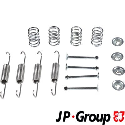 Accessory Kit, parking brake shoes JP GROUP 3563952610
