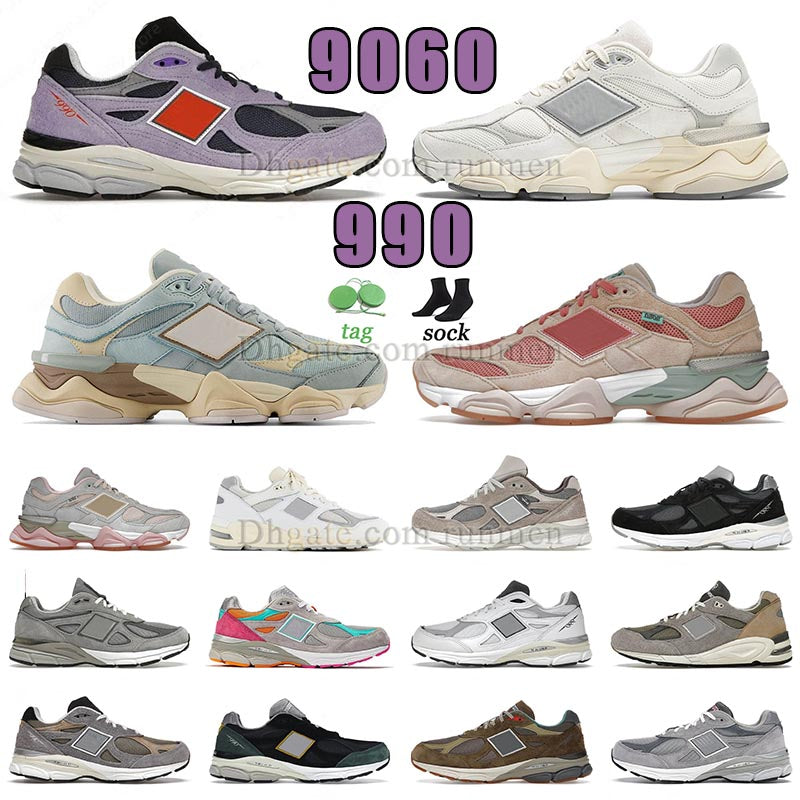 new 990v3 designer 9060 shoe sneaker mens womens sea salt Joe Freshgoods Voices Penny Cookie Pink Brown Olive MiUSA Teddy Santis dhgate casual shoes