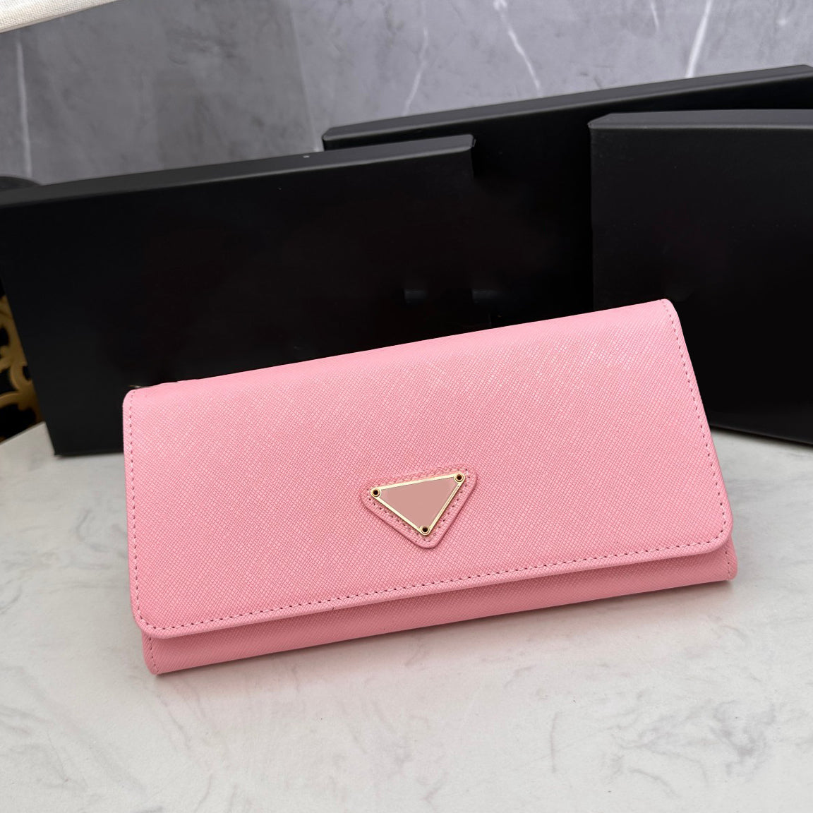Wallet Designer Card Holders Designer Coin Pouch Luxury High Quality Leather Interior Zipper Pocket Coin Pocket With Box Long Wallet Cardholder Wall