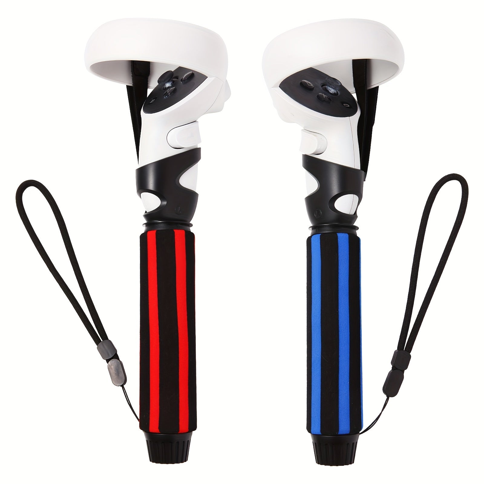 TEMU Vr Game Controller Accessory For 2 Controller, Vr Gorilla Tag Long Arm Grip For Quest 2 Golf Club Baseball, Enhancing Vr Gaming Experience