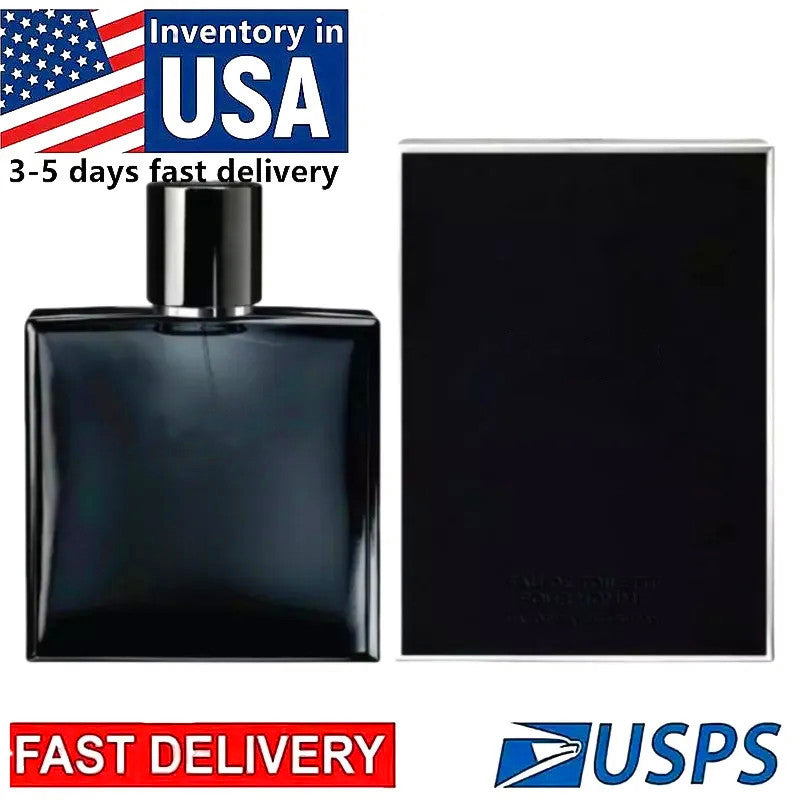 USA Warehouse Shipping Blue Cologne For Men Fragrance Blue EAU EDP Spray 3.3fl.oz-100ml Lasting Man Deodorant perfume