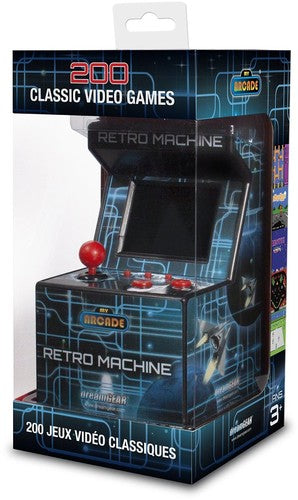 My Arcade DGUN-2577 Retro Machine: Mini Video Game Arcade Cabinet - 200 Games
