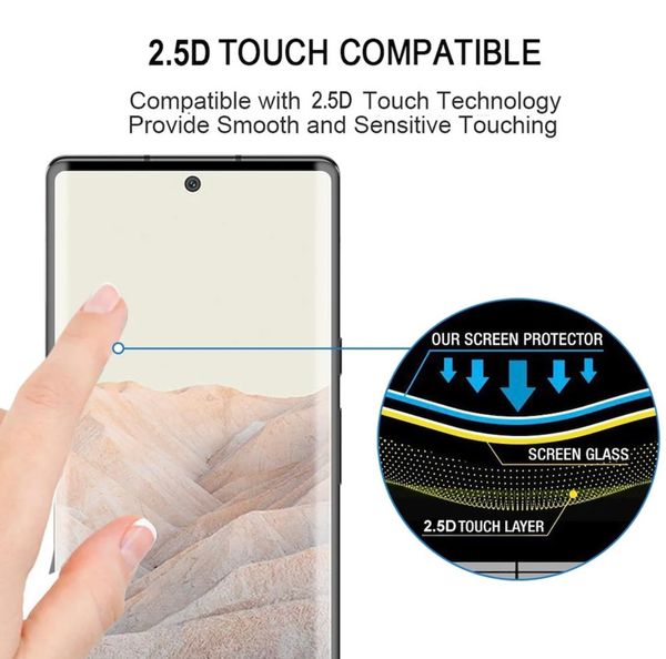 ARC Bubble Free Tempered Glass Screen Protector Saver Shield for Google Pixel 6 6A 7 7A 8 Pro 8A 9