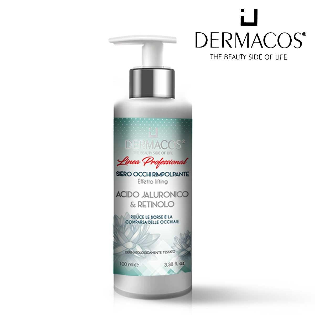 Dermacos la ligne professional sérum contour des yeux repulpant à l'acide hyaluronique 100 ml