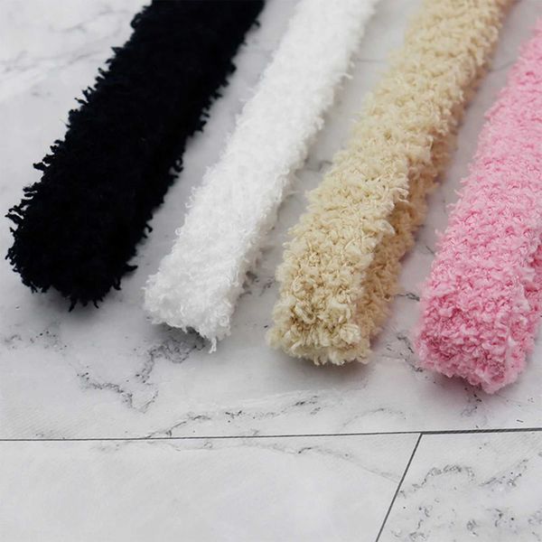 Shoe Parts Accessories Cute Plush Sneakers Shoelaces For Men Women High-top Casual Canvas Flat Shoes Laces Strings Hairy Soft Wide Shoestrin