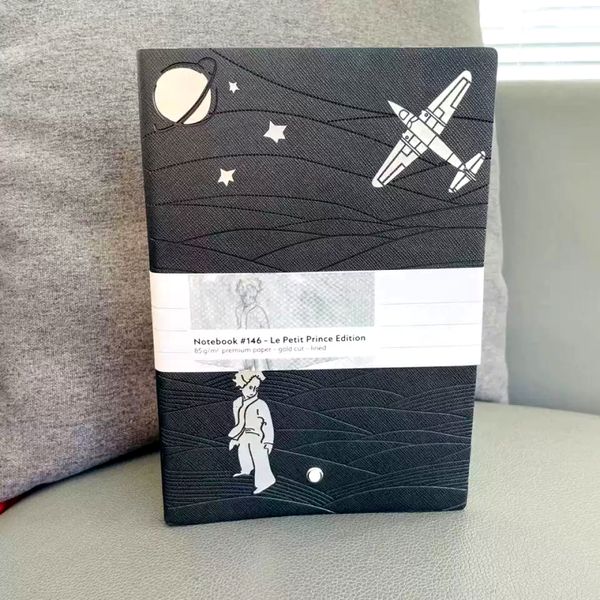 wholesale #146 Notepads Black & Brown Leather Cover Agenda Calendar Handmade Note Book Classic Periodical Diary Office Business Notebook A5