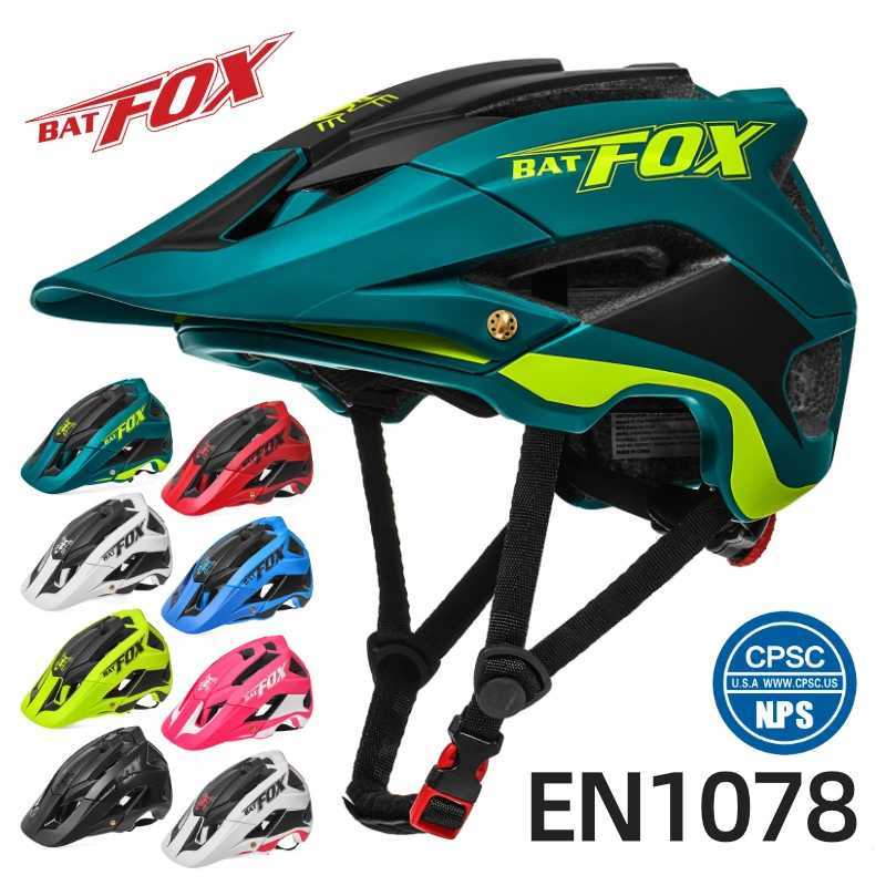 BATFOX bicycle helmet MTB Bike Helmet mens casco bicicleta Mountain bike casco ciclismo hombre integral mtb cycling helmets W251016