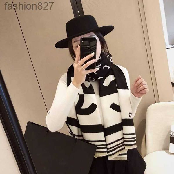 Warm Imitation Cashmere Scarf for Women Luxury Brand Winter Shawl Wraps Thick Blanket Square Tassel Stoles Echarpe Pashmina