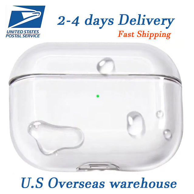 USA Stock For Apple AirPods 4 AirPods pro 2 Headphone Accessories Silicone Protective Headphone Cover silicone case Air Pods Pro 3rd Headphone TPU C
