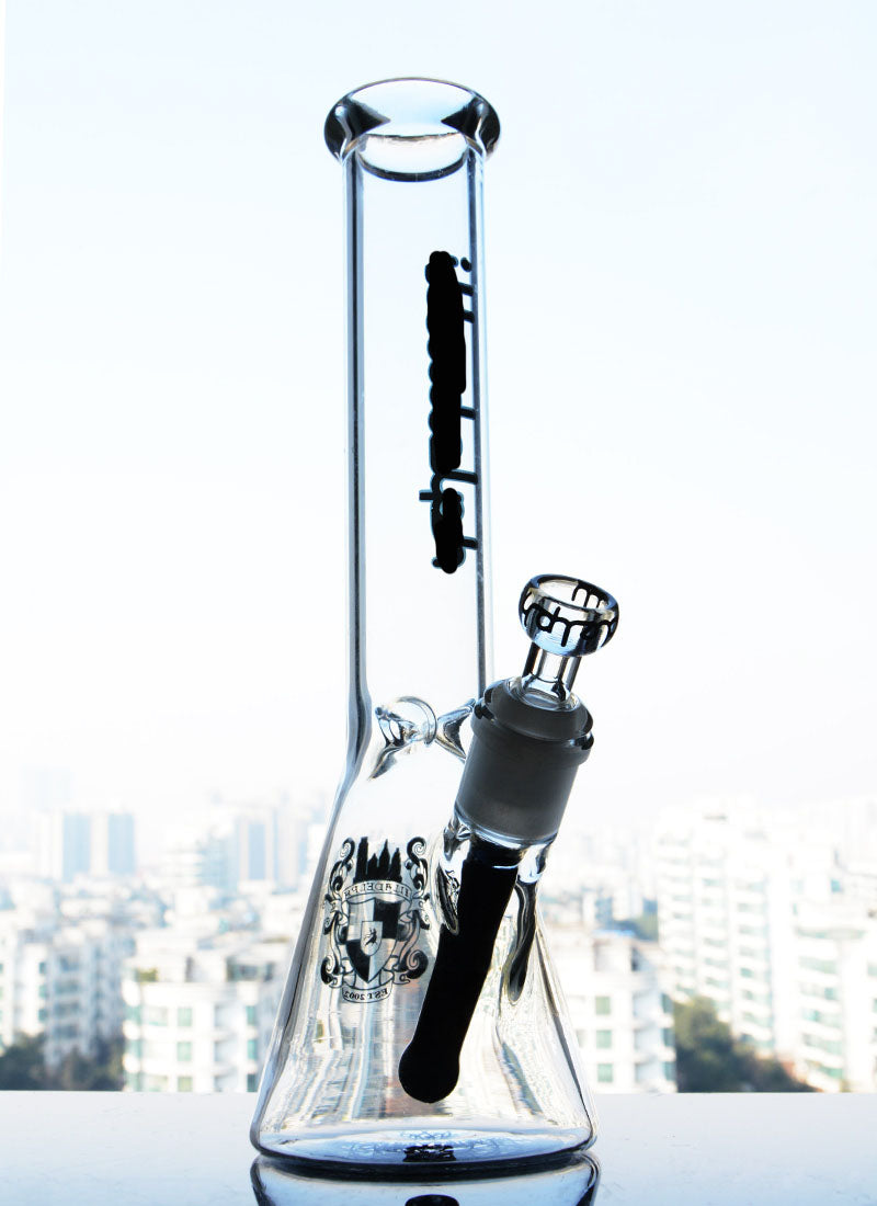Beaker Glass Bong Hookahs Water pipes Bubbler Percolator Water Bongs Smoking Pipe Heady Dab Rigs Downstem With 14mm Bowl