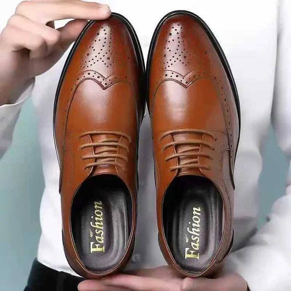 2023 Mens Wingtip Oxford Shoes