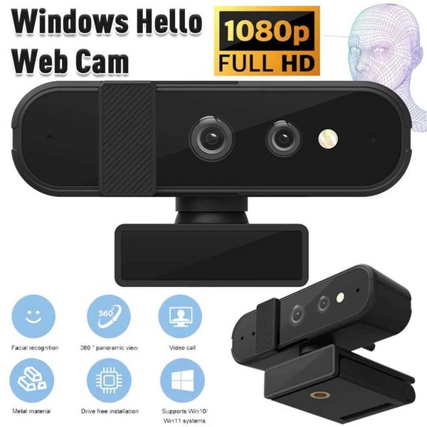 Webcams C9 4K USB Computer with Dual Microphone HD 1080P 30FPS Desktop Network Camera for OBSGamingZoomFaceTime Y24070 Y240701XH5I