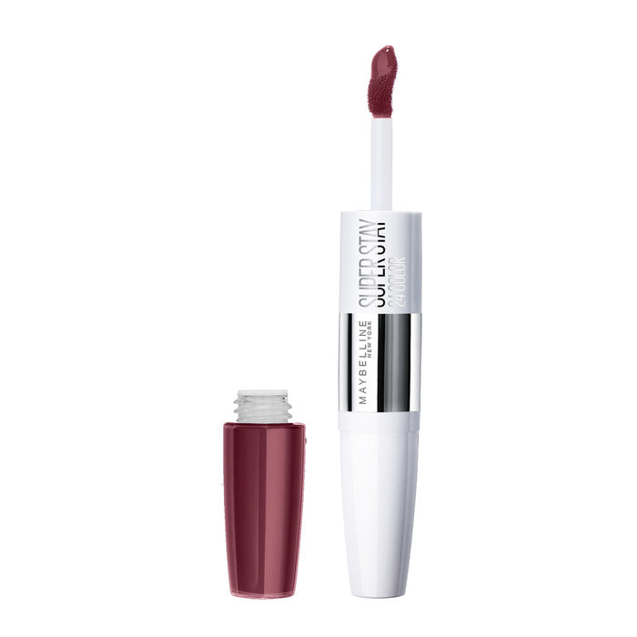 Maybelline Superstar 24 2-Trinns Liquid Lipstick Makeup 260 Wildberry