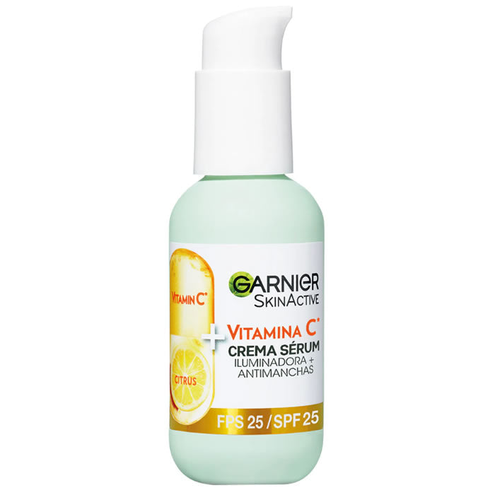 Garnier SkinActive Sérum Crema Iluminador Anti Manchas Vitamina C Spf25 50ml