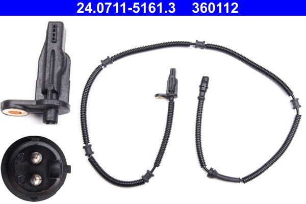 Sensor, wheel speed ATE 24.0711-5161.3