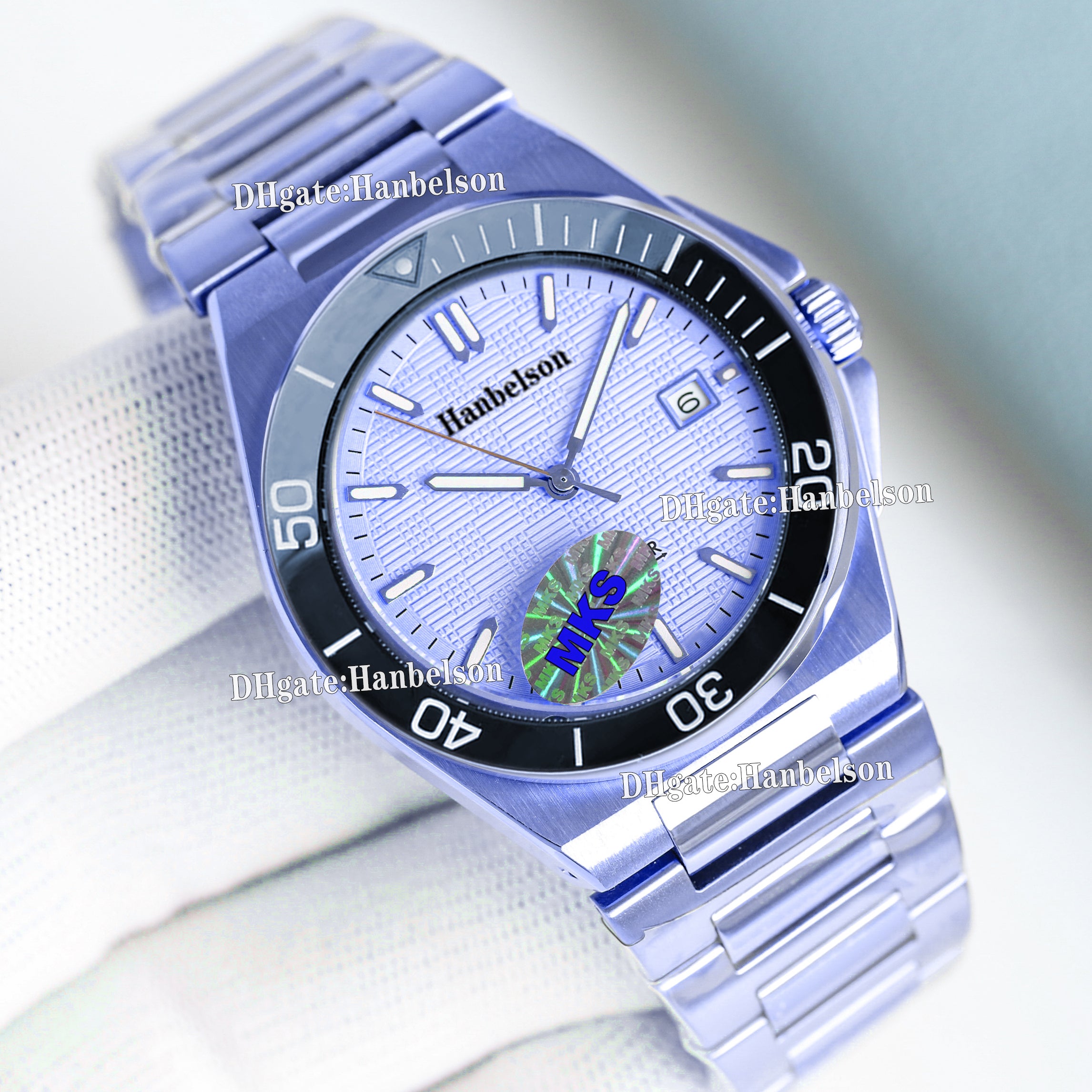 Mens Watch 8215 Automatic Movement Uhr Sapphire Glass Rose gold Mens gift Wristwatch Mechanical winding 316L Stainless Steel Strap Clock Screw crown