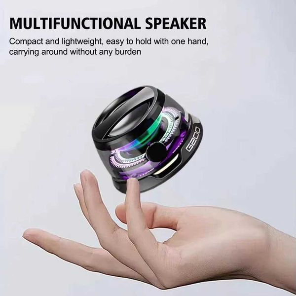 Loudspeaker box G200 Magnetic portable speaker mini sound box magnetic mtifunctional RGB speaker 5.3 Z250206