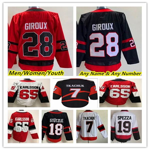 Brady Tkachuk Ottawa Hockey Jerseys Drake Batherson Erik Brannstrom Tim Stutzle Alex DeBrincat Jake Sanderson Tyler Motte Anton Forsberg Jos