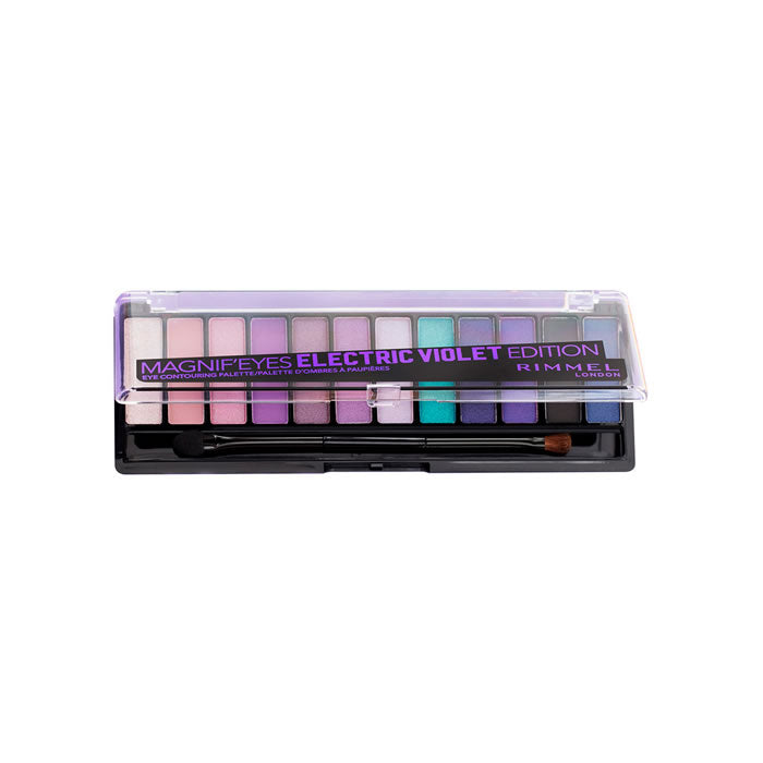 Rimmel London Magnif'Eyes Eyeshadow Palette 008 Electric Violet 12 nuancer