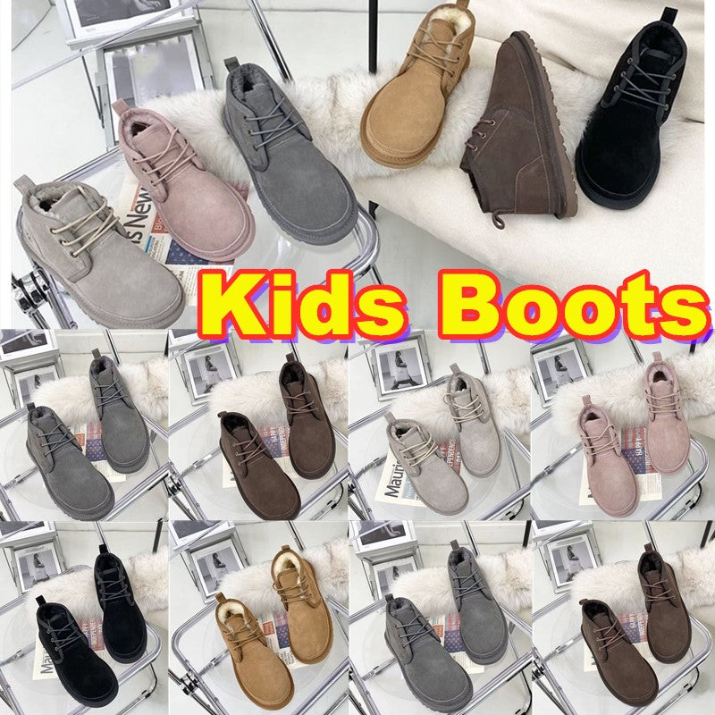 toddlers Australia Lace up boots kids designer shoes Classic boot girls boys shoe kid booties youth infants children shoe