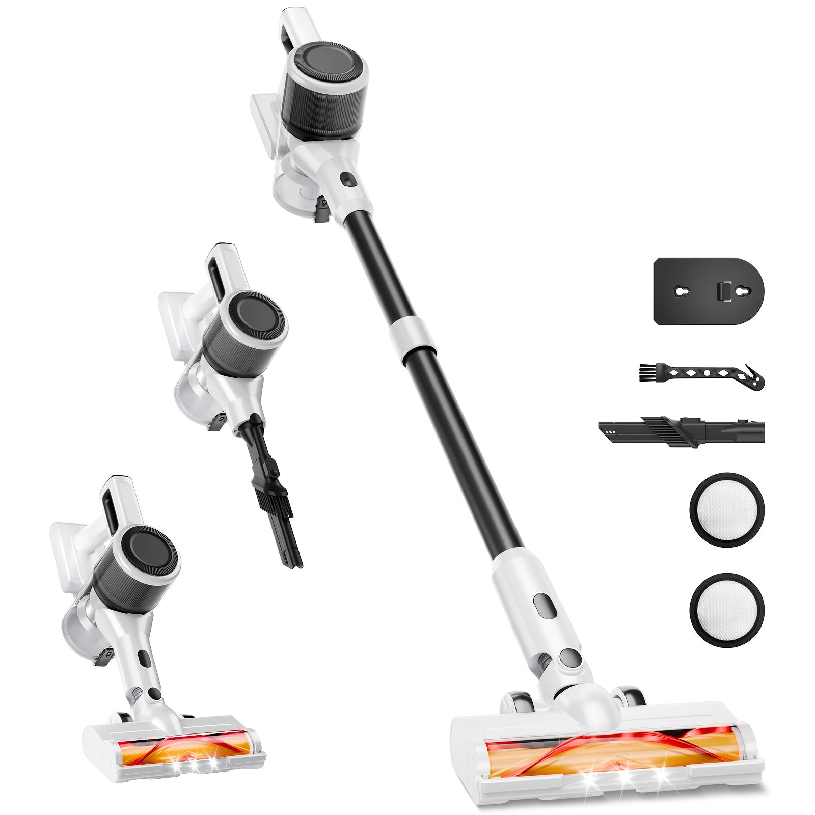 TEMU Vacuum Cleaners For Home, Home Essential Wireless Vacuum Cleaner, 45min , Cleaning Supplies, Cleaning Gadgets For Housekeeping, Vacuum Cleaner