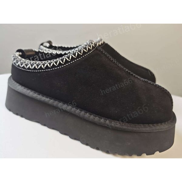 DesignerTAZZ luxury tasman 2024 snow boots Men Women Boot slipper Sheepskin Boots Fur Slippers sandals Platfor Snow Winter womens trainers s