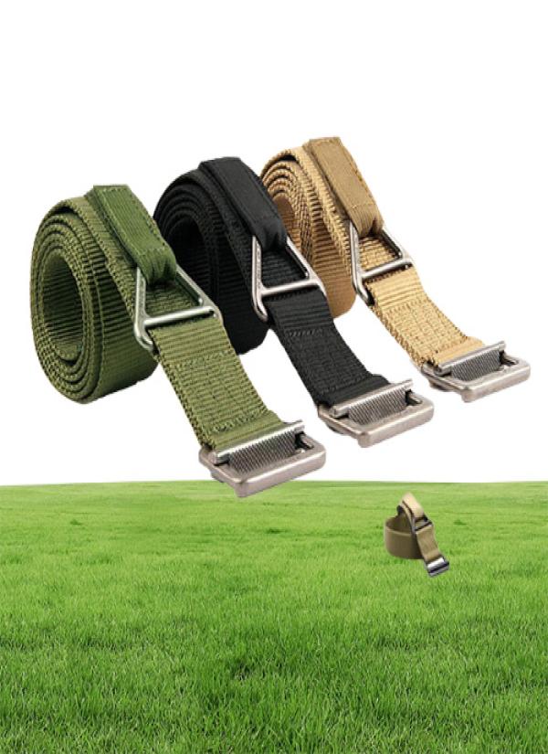 High Density Nylon Multifunction Waist Belt Emergency Bundling Strap With Full Metal Buckle For Camping Climbing Hiking Rescue7408484