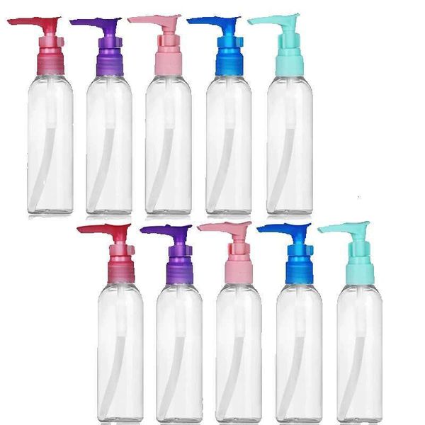 30Pcs 30Ml Ml 100Ml Empty Plastic Bottles Refillable Pump Dispenser Container For Lotions Aromatherapy Shampoo Cleaning