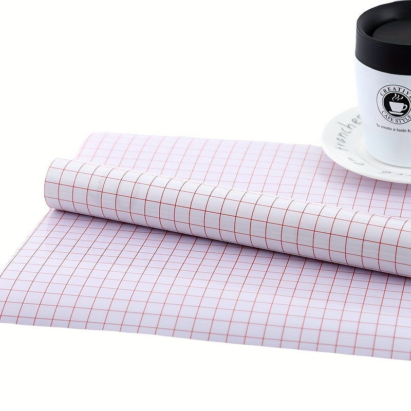 TEMU Vinyl Transfer Tape Roll - 12" X 39.37" Grid For Adhesive Vinyl, High Quality Decals & Stickers, Glass , No Residue Or Tear Damage, Decor