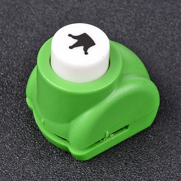 Mini ensembles de poinçons en papier kraft en plastique de couleur unique ou mélangée au hasard pour le scrapbooking et l'artisanat en...