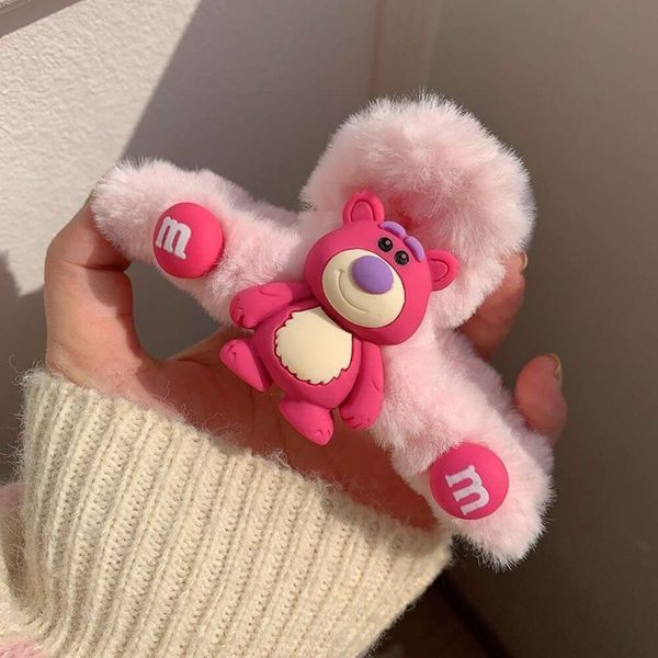 Cute Girl Bear, High Beauty, Grasping Female Student Hairpin, Large Shark Ins Temperament Hairpin Clip, Headwear