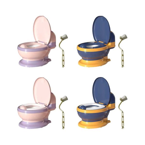 Potties Seats Baby Toilet Non slip Belt Wipe Storage Childrens Toilet Chair Training Transition Toilet Chair Baby Children Aged 0-7 Girls Bo